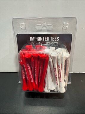 Team Golf University of Louisville Cardinals Golf Tees 50 Count 2.75” NWT